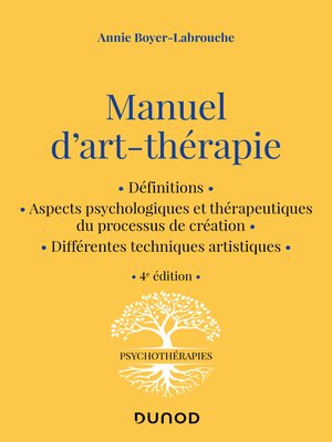 cover image of Manuel d'art-thérapie
